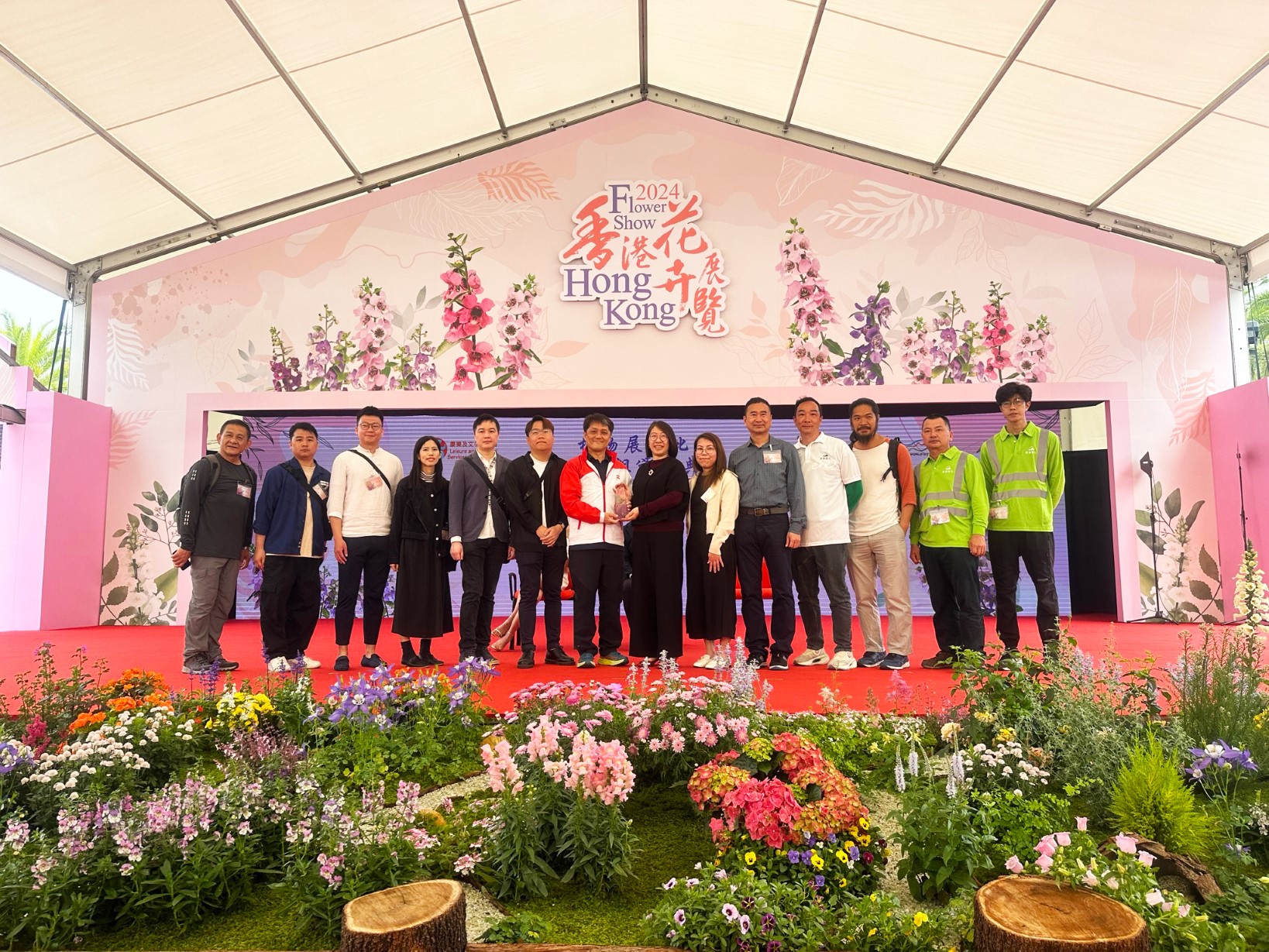 Hong Kong Flower Show 2024 Display Section (Local) - Grand Award for Design Excellence (Landscape Display)