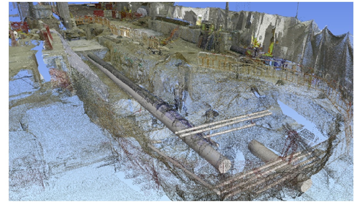 BIM Model of UU Created from Point Cloud Model