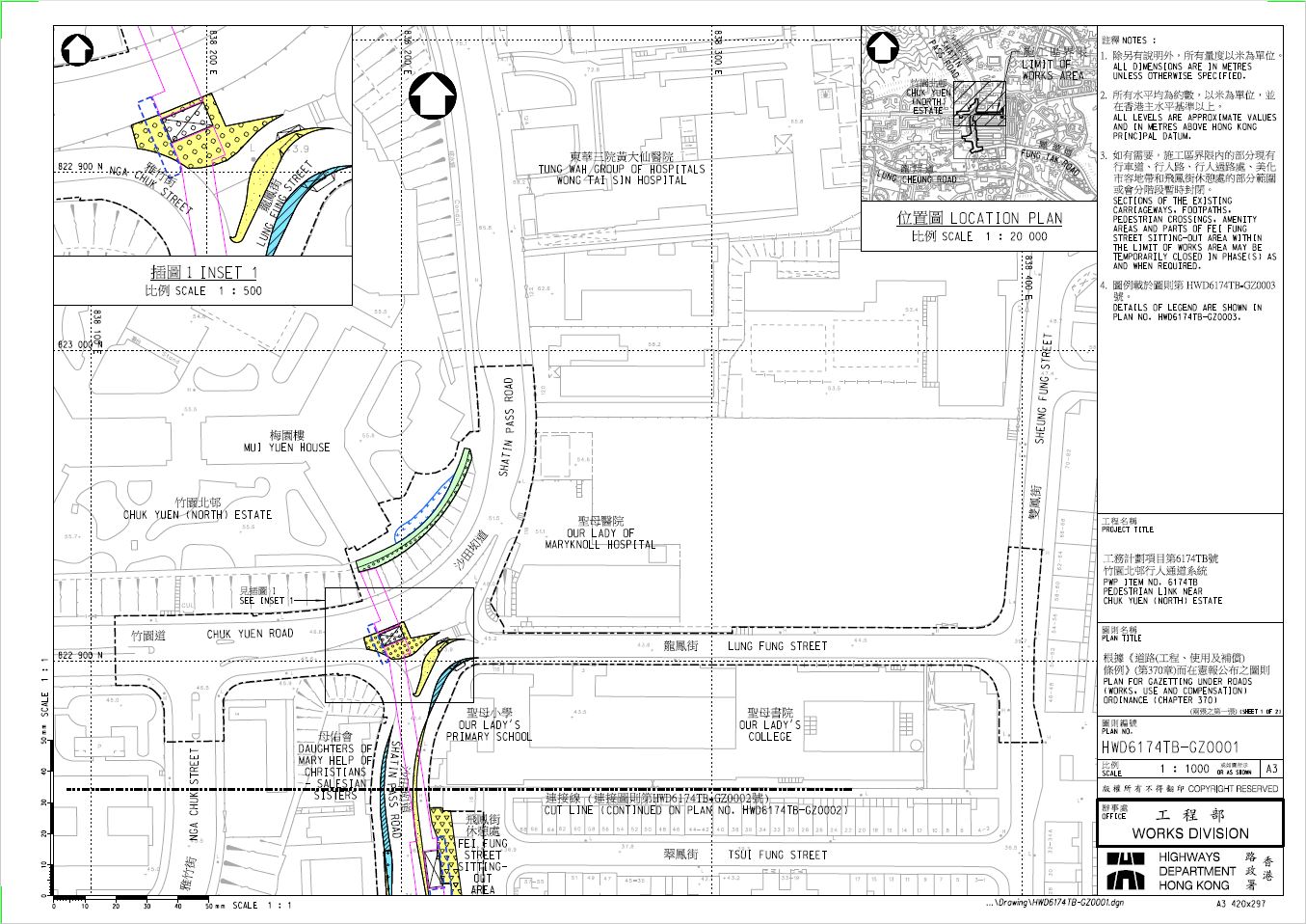 Pedestrian Link near Chuk Yuen North Estate