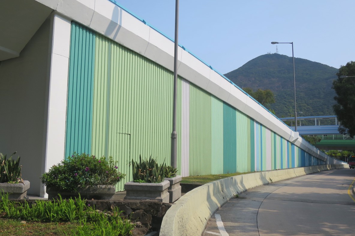 Flyover at Wong Chuk Hang Road