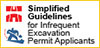 Simplified Guidelines for Infrequent Excavation Permit Applicants