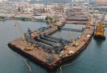 水底隧道建設圖片